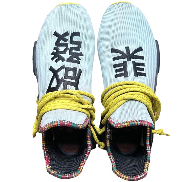 Adidas Men’s Iconic NMD Hu Pharrell Hunan Race Shoes - Picture 8 of 9